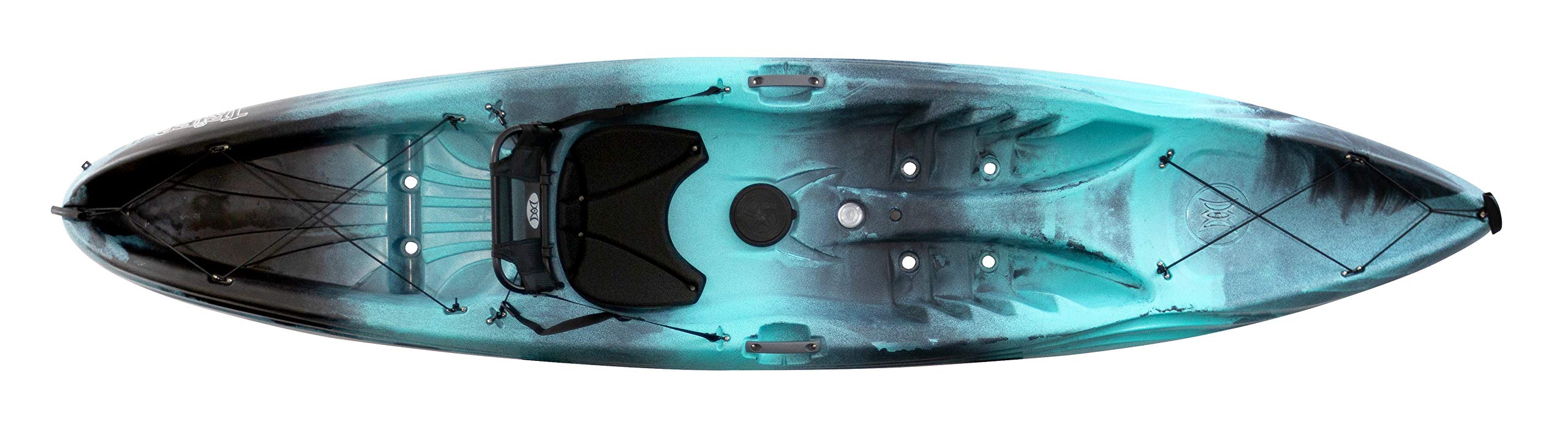 Tribe Perception 11.5 | Sit on Top Kayak for All-Around Fun | Large Rear Storage with Tie Downs | 11' 5" | Dapper
