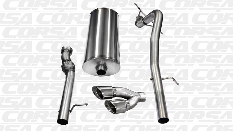 Cat-Back CORSA Exhaust System 14885