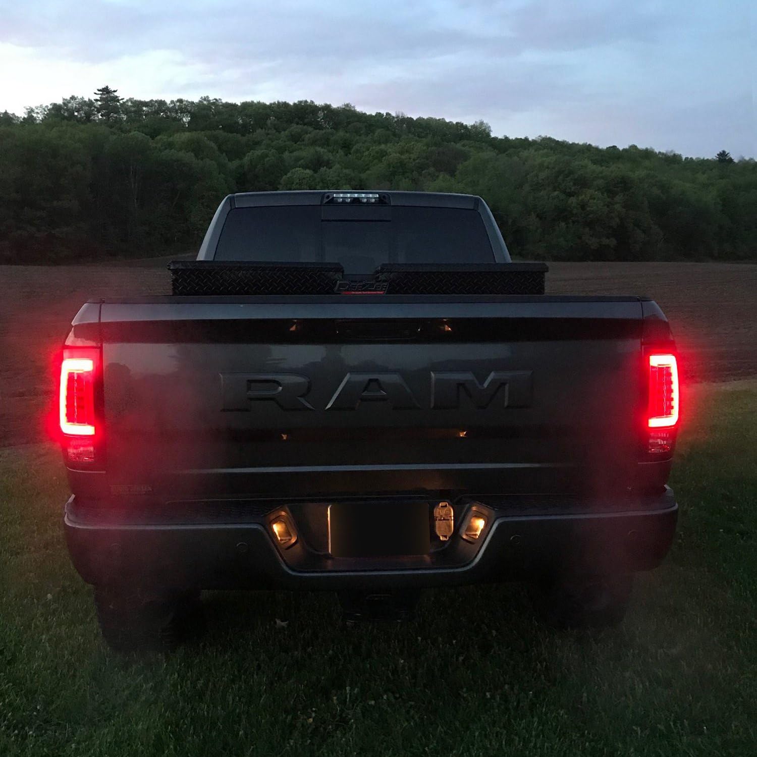 13-18 RAM 1500/2500/3500 RECON TRUCK ACCESSORIES OLED TLS(RPL FACT OEM LED TLS ONLY) Smoked Lens