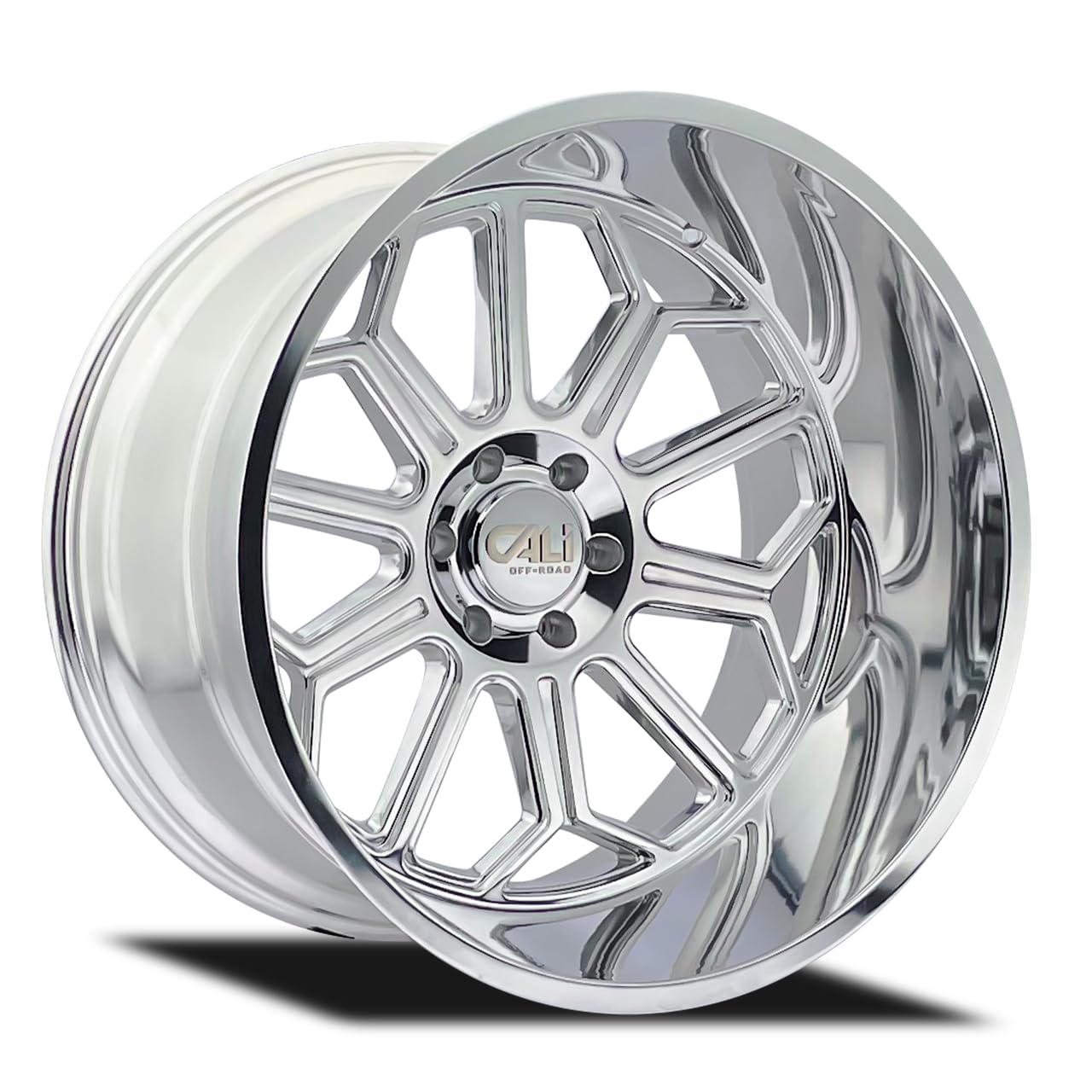 Auburn CALI OFF-ROAD 9117 Polished 20X10 6-139.7 -25MM 106MM