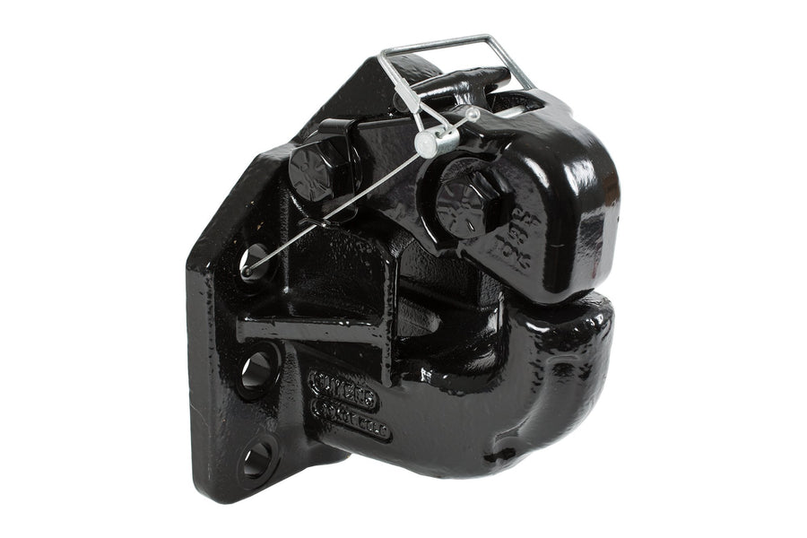 50 Ton Capacity Buyers Products PH50 6-Hole Mount Air Compensated Pintle Hook, Black