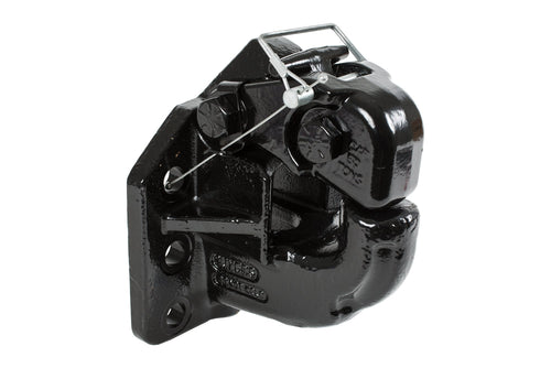 50 Ton Capacity Buyers Products PH50 6-Hole Mount Air Compensated Pintle Hook, Black