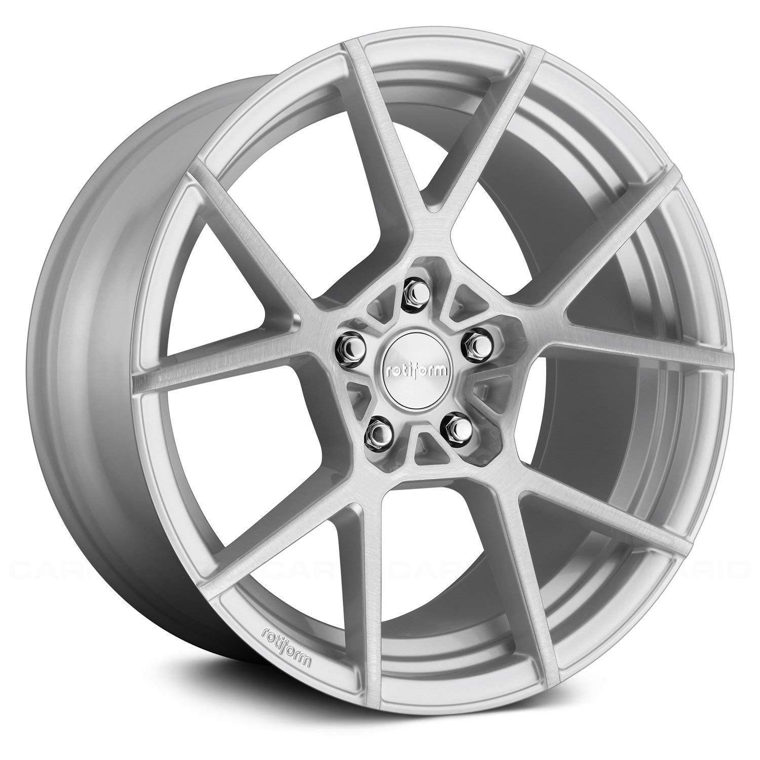 R138 Rotiform 19X8.5 5X112 GL-SLVR-BRSH 45MM - R1381985F8+45