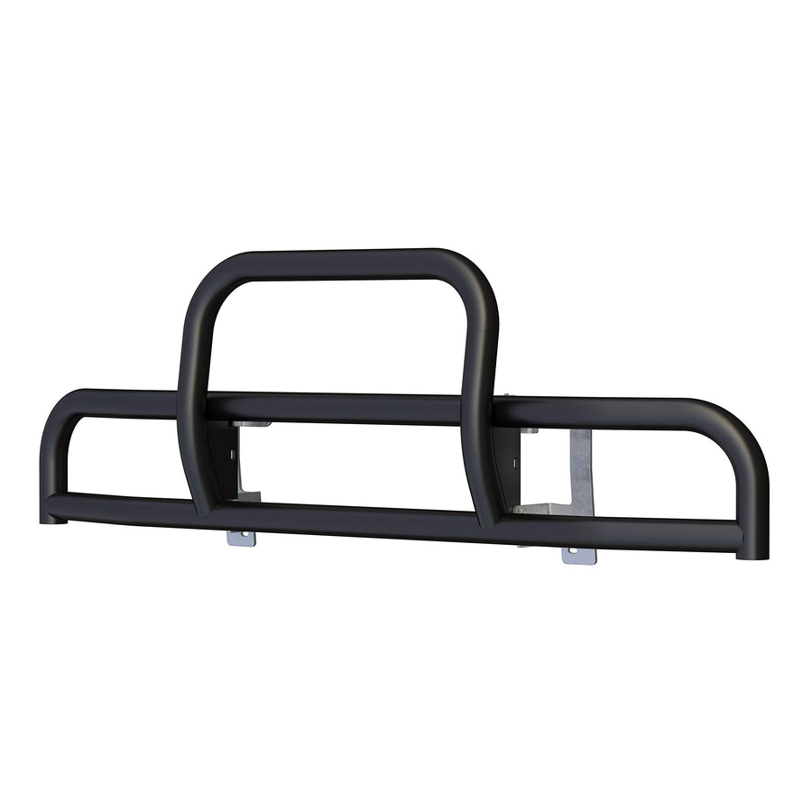 Tuff Guard II Retrac 536120 Black Stainless Steel Semi Truck Bumper Guard, Select Freightliner Coronado Glider