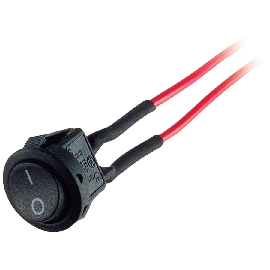 Install Bay On/Off IBRRSM 13-Amp Mini Round Rocker Switches, 5 pk
