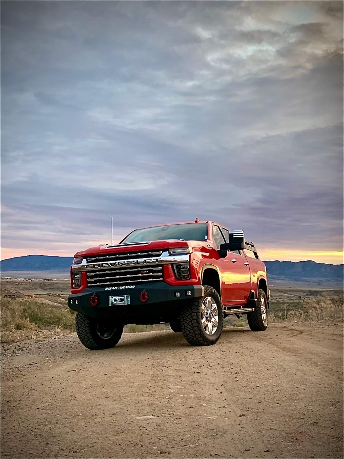 Chevrolet Silverado 3500 HD Front Bumper Road Armor 3202F0B-NW Fits
