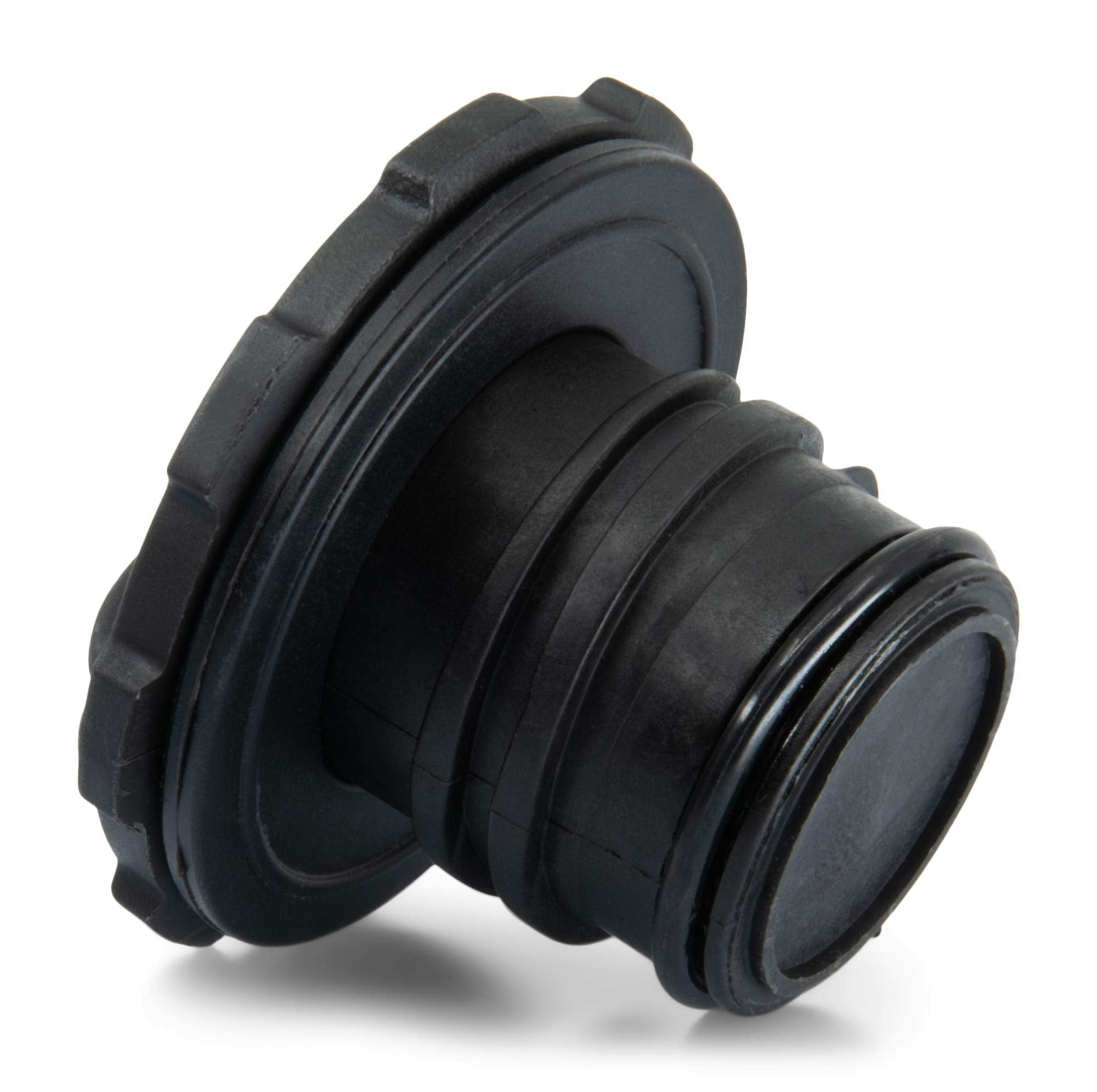 TorrentTwist Grizzly | 2 in Drain Plug Coolers Cooler Accessory | Made in USA | Sold Individually | Black