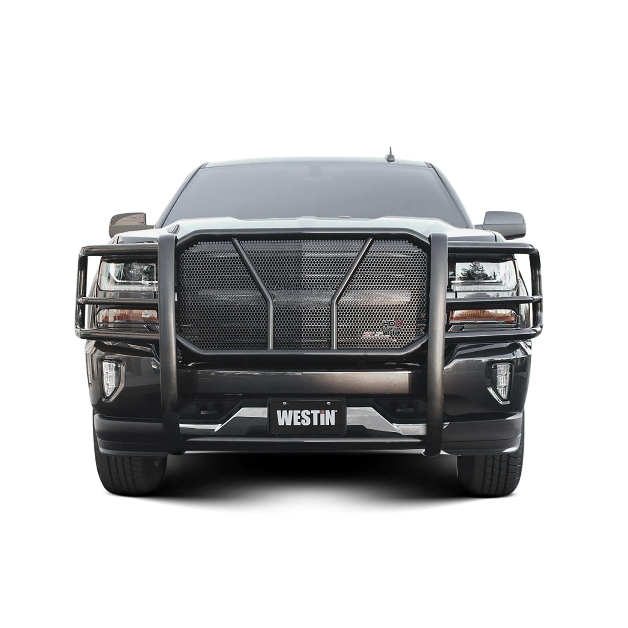 57-3875 Westin HDX 1-Piece Grille Guard fits 2016-2018 Silverado 1500 2019 Silverado LD