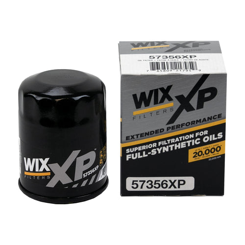 WIX XP Oil Filter Replacement 57356XP, Built for Synthetic Oil - Compatible With Acura, Honda (01-18), Hyundai (07-09), Mazda (10-11), Infiniti, Nissan (96-18)