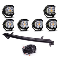 Baja Designs LP4 Pro LED Light Kit Bull Bar for Ford F-250/350 2023+ with Toggle - (Multi-Pattern - Clear)