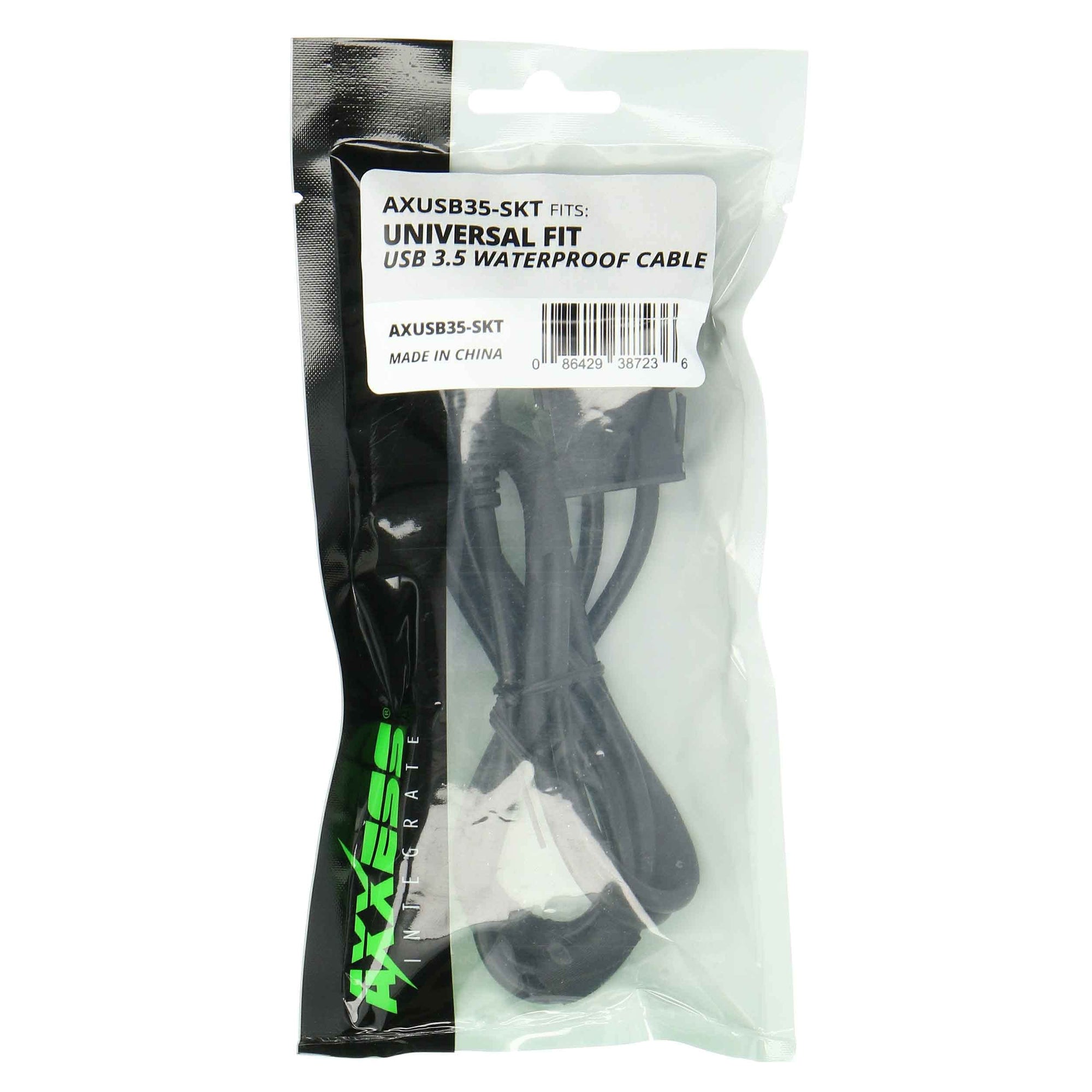Axxess Heise iPod to USB/3.5Mm Water Resistant 6Ft Extension