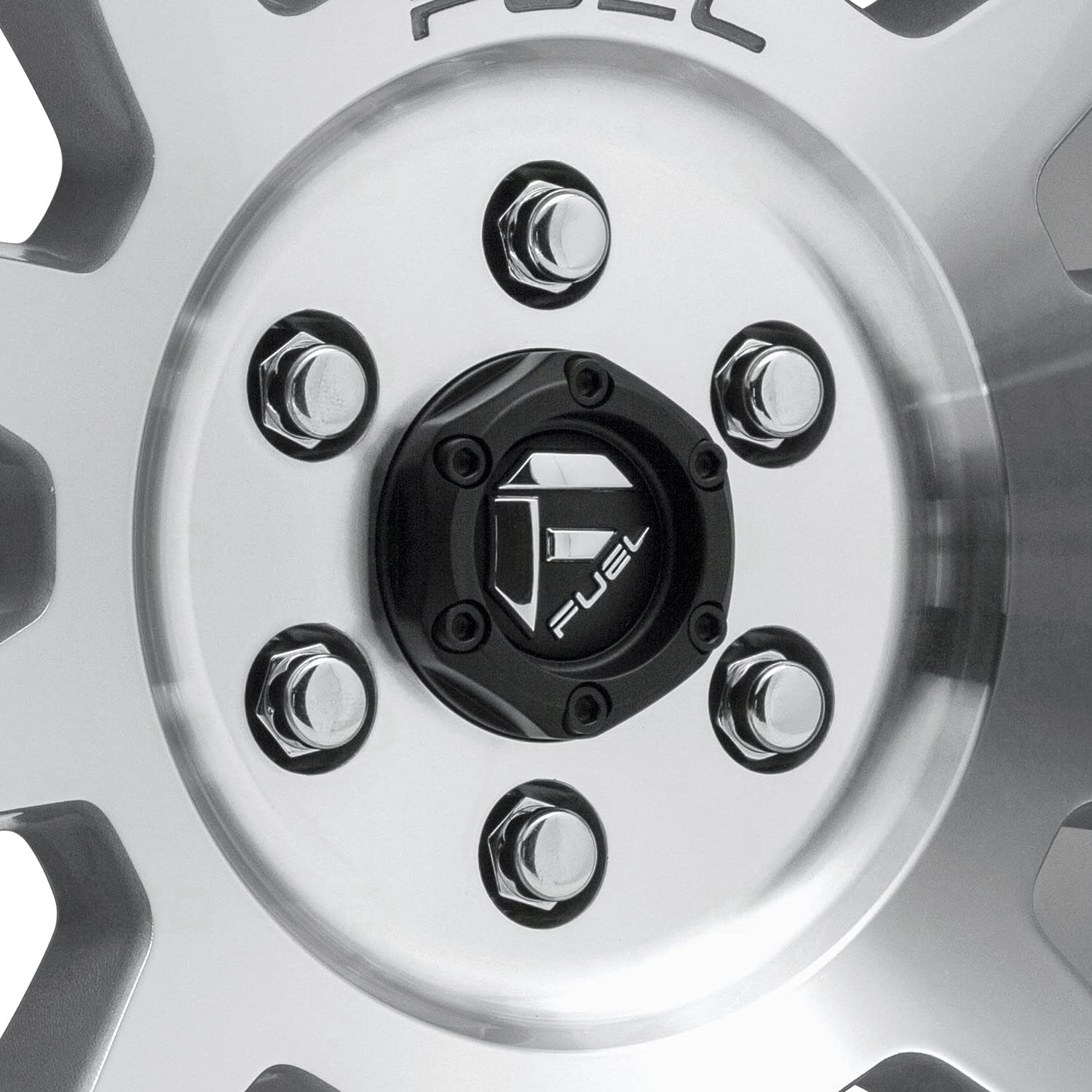 Off-Road FUEL Vector D647 Wheel, 17x9 with 5 on 5 Bolt Pattern - Machined - D64717907345