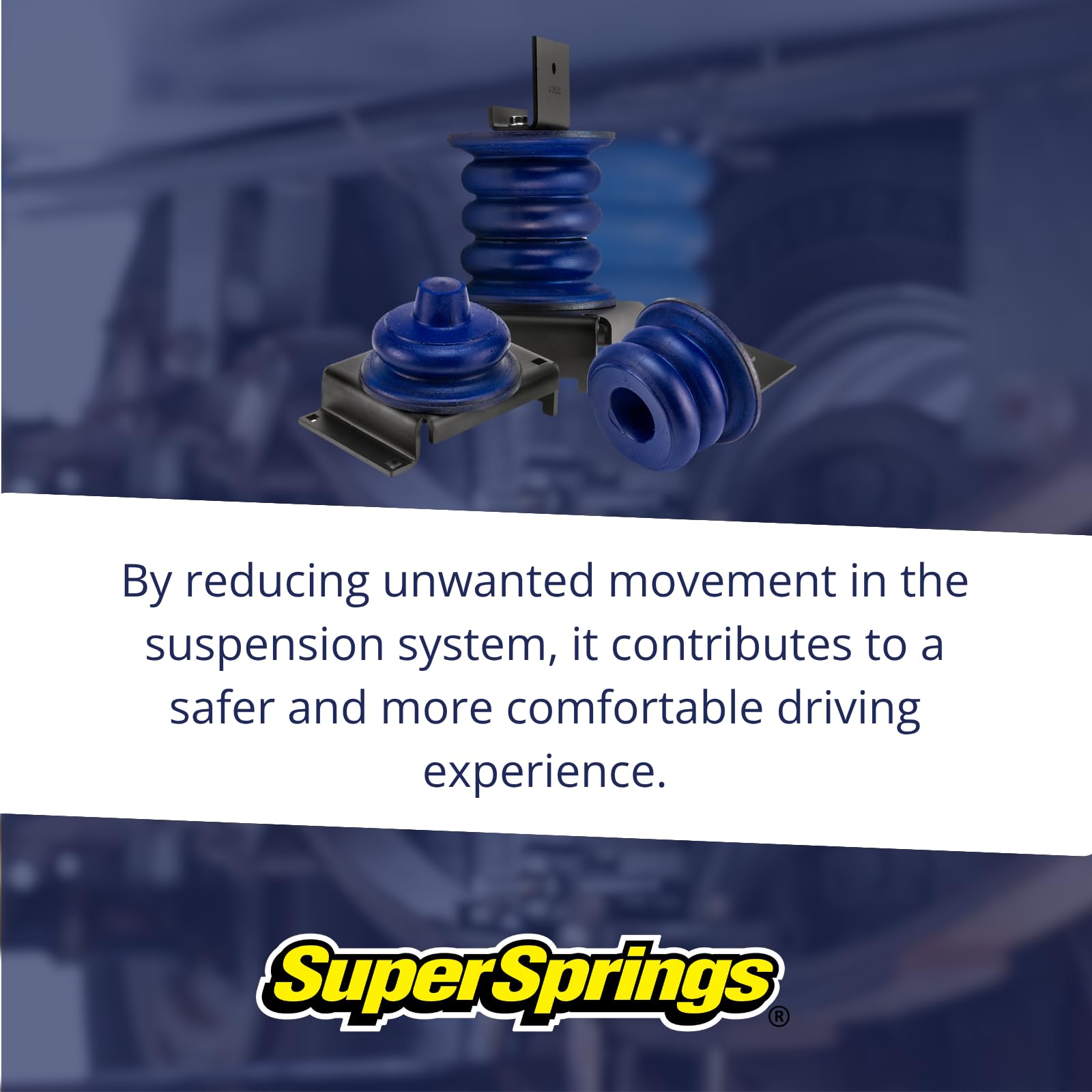 SumoSprings Front for Ford F-53, Blue | SuperSprings International SSF-172-40-2