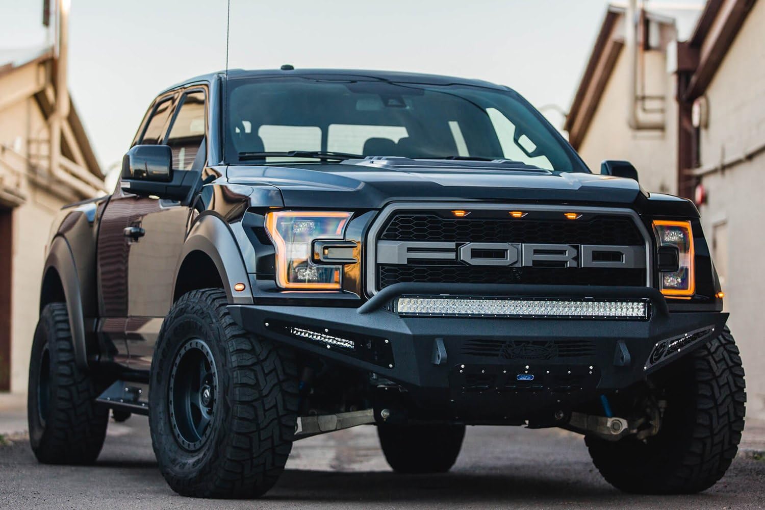 Front Bumper Addictive Desert Designs (Ford Raptor Honey Badger) F117432860103