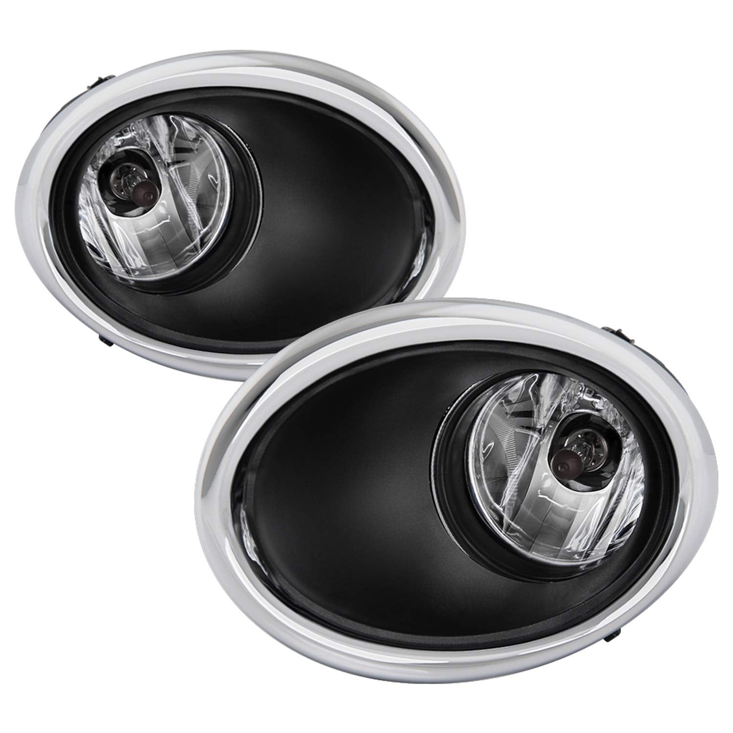 Nissan Rogue 2017-2018 Spyder 5084934 Sport Models Only OEM Fog Lights w/Switch - Clear