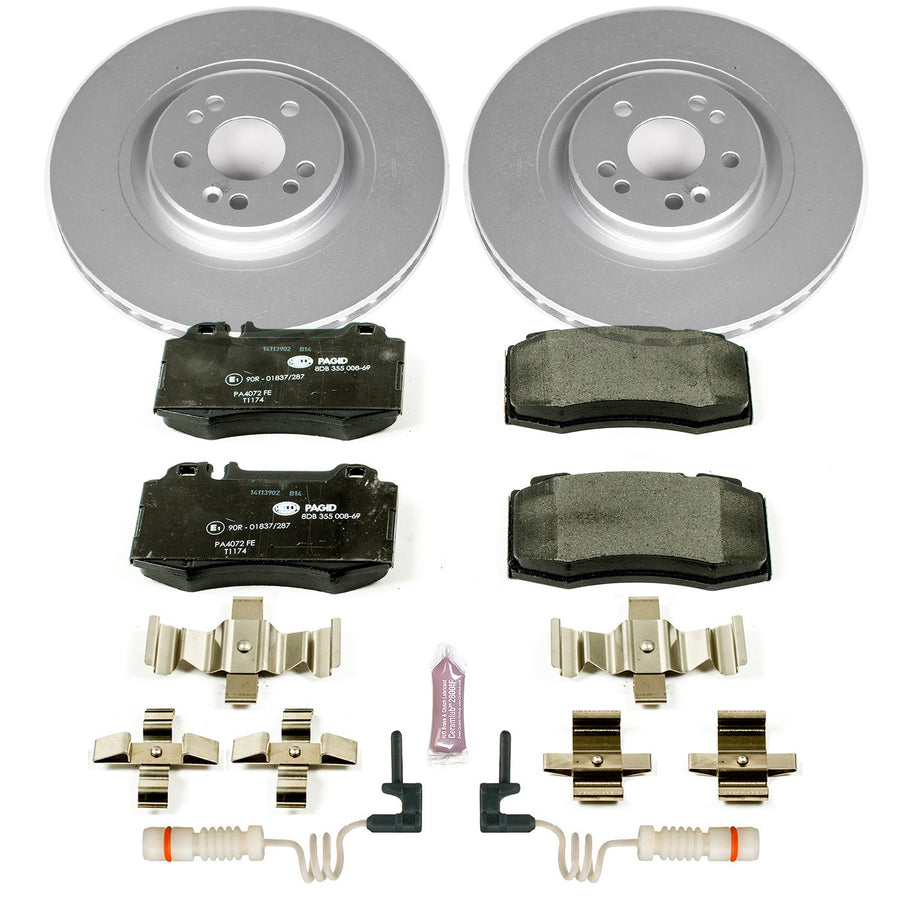 Euro-Stop Power Stop Brake Kit For Mercedes-Benz ML430 2000-2001, Mercedes-Benz ML500 2002-2005, Mercedes-Benz ML55 AMG 2000-2003 [Model Specific]