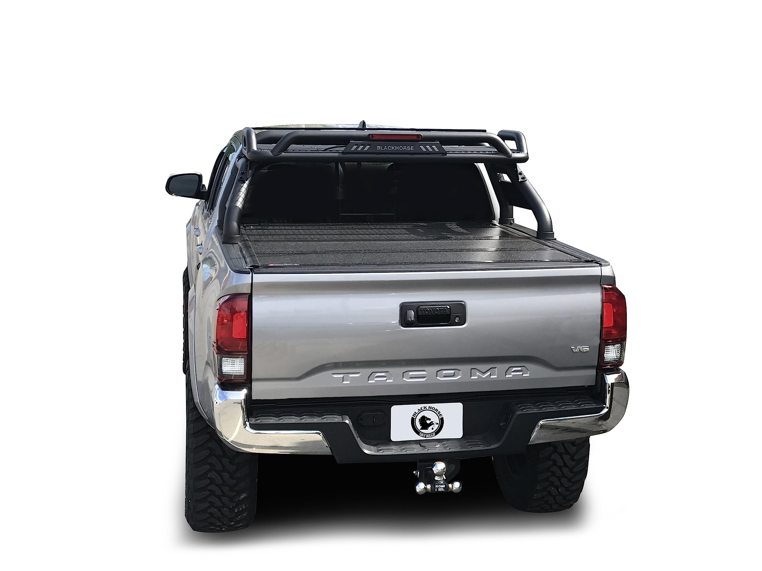 Atlas Black Horse Roll Bar Compatible with 2015-2023 Toyota Tacoma-ATRB-TOTAB