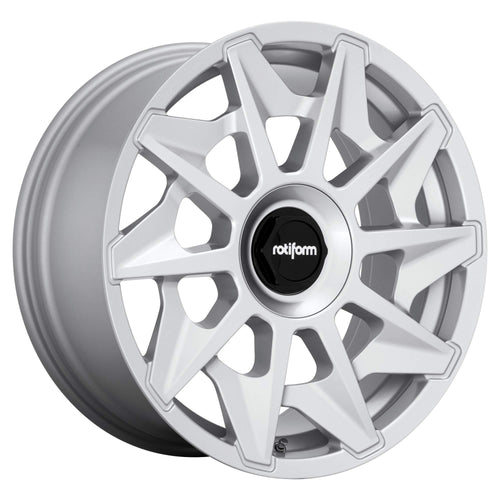 1PC Rotiform R124 19X8.5 5X112/120 GL-SLVR 35MM - R124198525+35