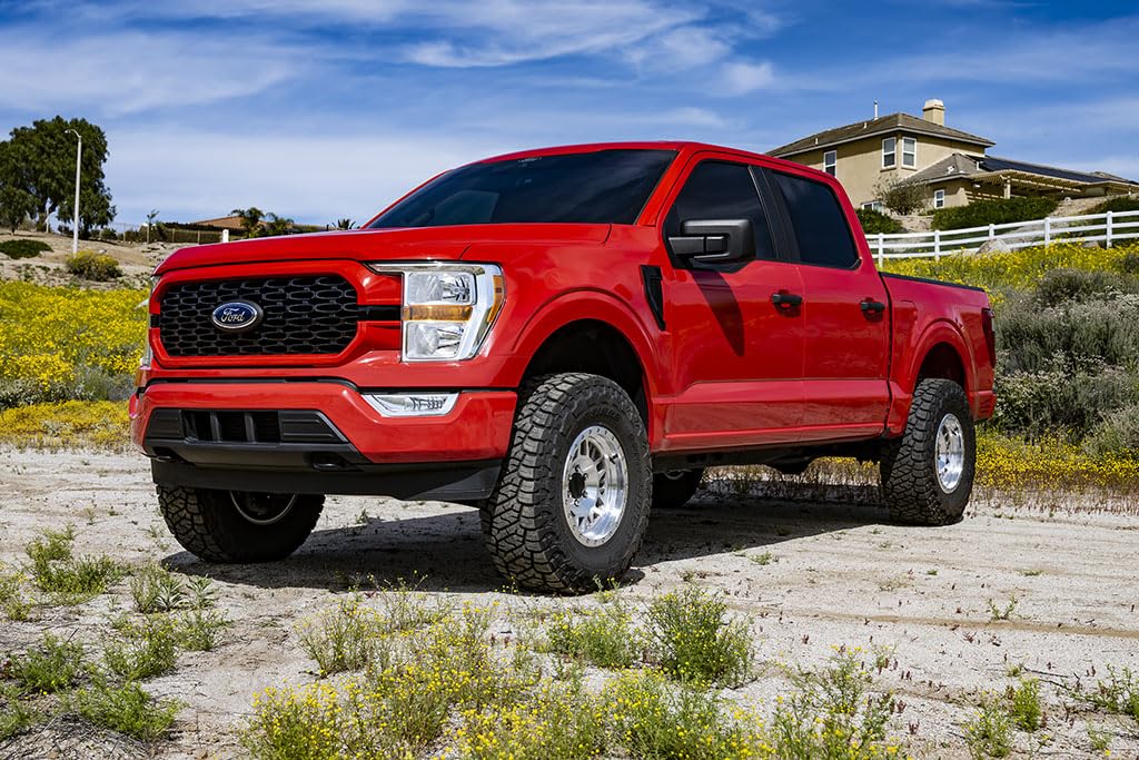 2021-2024 Ford F-150 ICON 4WD, 2.75-3.5" Lift, Front, V.S. 2.5 Series Coilovers, Remote Reservoir w/CDEV, Pair