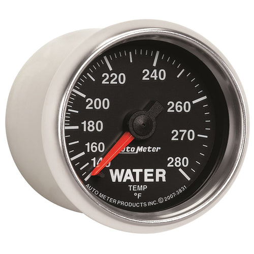 Auto Meter 2-1/16" 140- 280 Degree Fahrenheit GS Mechanical Water Temperature Gauge