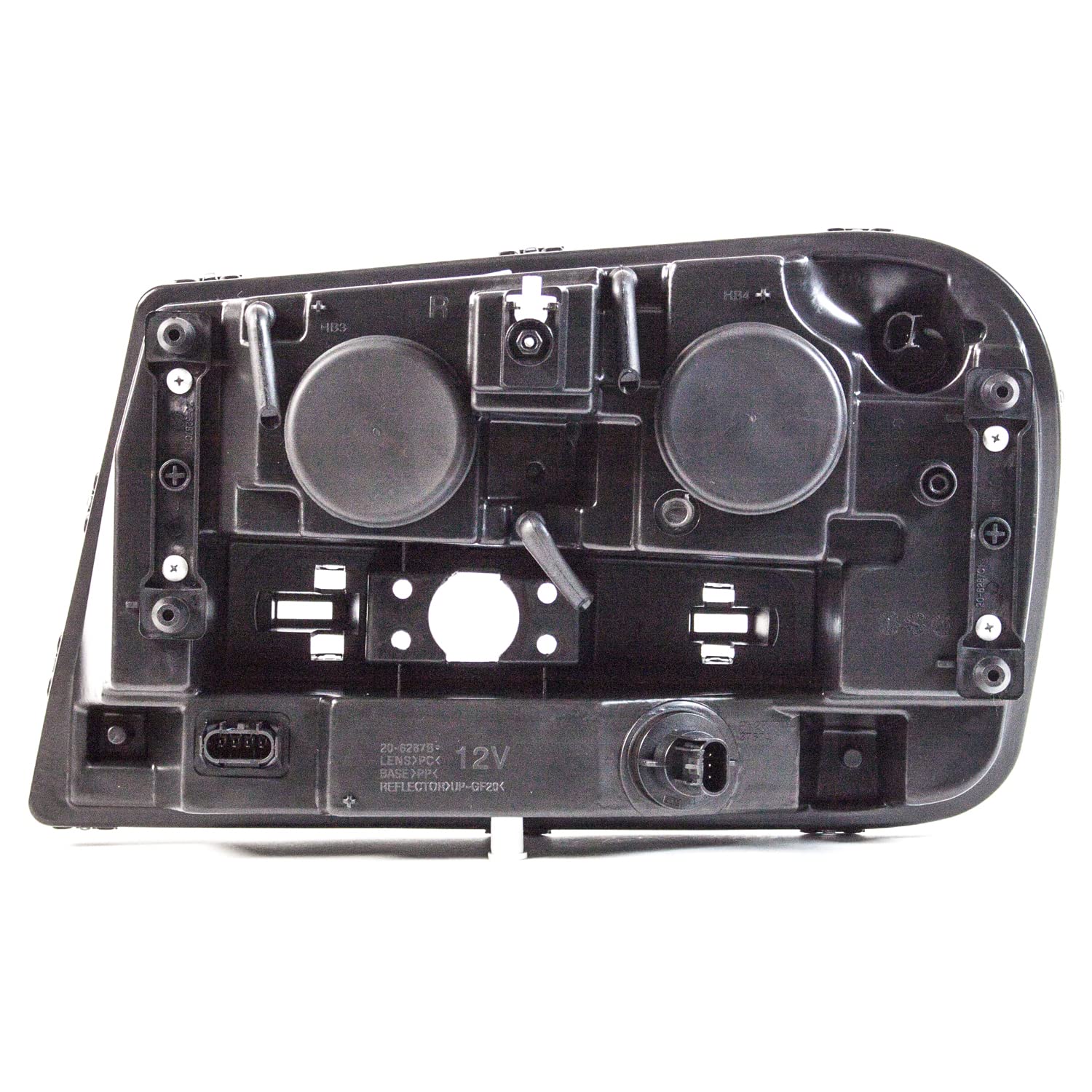 Right TYC Headlight Assembly Compatible with 2002-2009 Chevrolet Trail Blazer