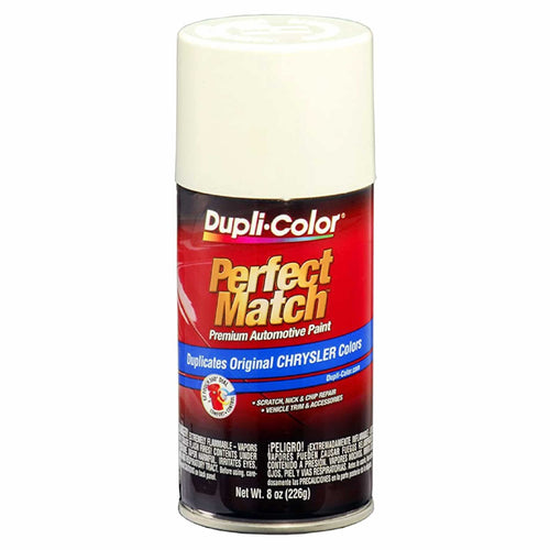 Chrysler Stone White, PW1 – Dupli-Color EBCC04077 Perfect Match Automotive Spray Paint – 8 oz. Aerosol Can