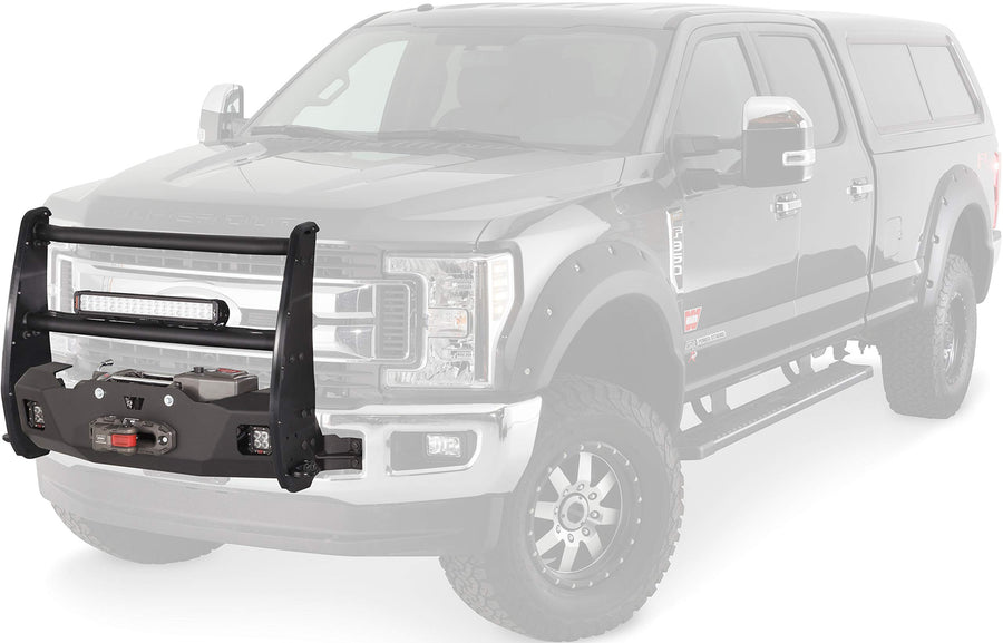 Gen III WARN Trans4mer System: Tall Grille Guard - Ford Super Duty (2017-2019) 102957