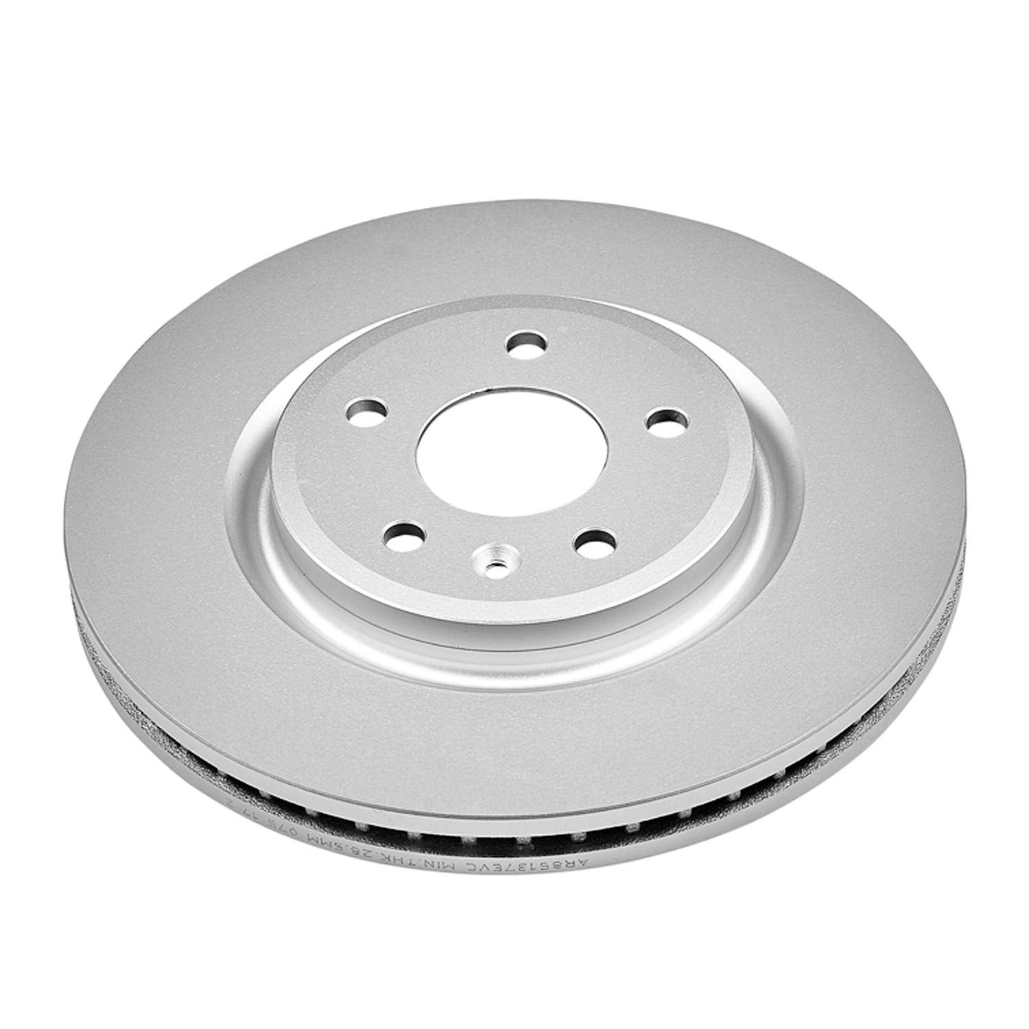 Power Stop AR85137EVC Evolution Front Geomet Coated Brake Rotor For Ford Explorer 2011-2019, Ford Flex 2012-2019, Ford Taurus 2011-2019, Lincoln MKS 2011-2012, Lincoln MKT 2011-2019 [Model Specific]