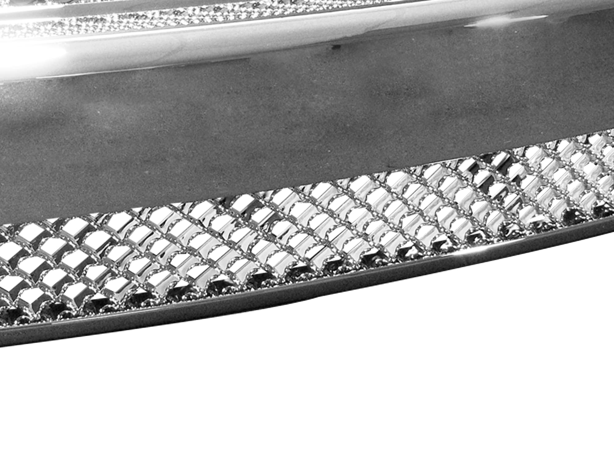 7148154 Armordillo USA Chrome Mesh Front Hood Grille Fits 2007-2010 Ford Explorer Sport Trac