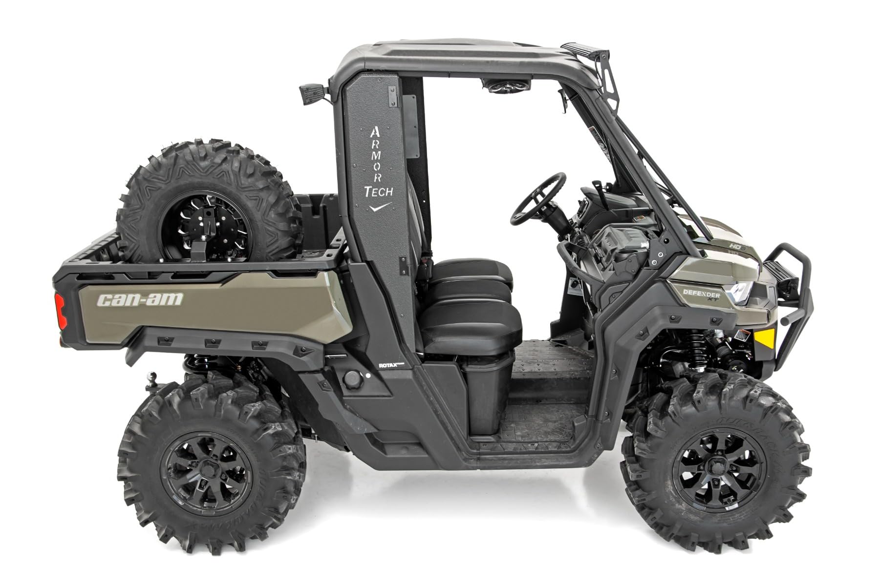 Rough Country Spare Tire Mount Bedside for 16-22 Defender/16-22 Ranger- 93089