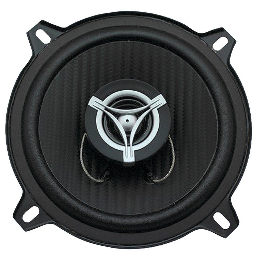 EF-52 Power Acoustik 2 Way Coaxial Speaker 300W Carbon Fiber PP Cone