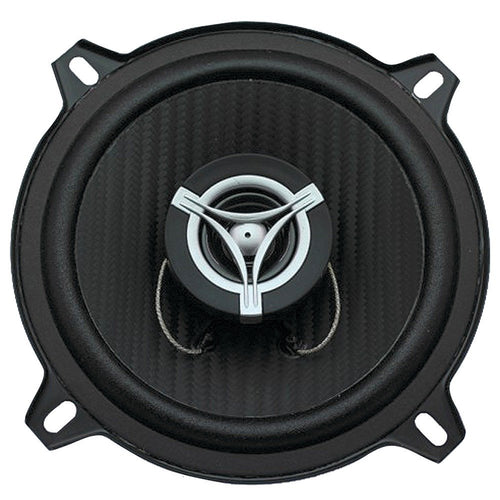 EF-52 Power Acoustik 2 Way Coaxial Speaker 300W Carbon Fiber PP Cone