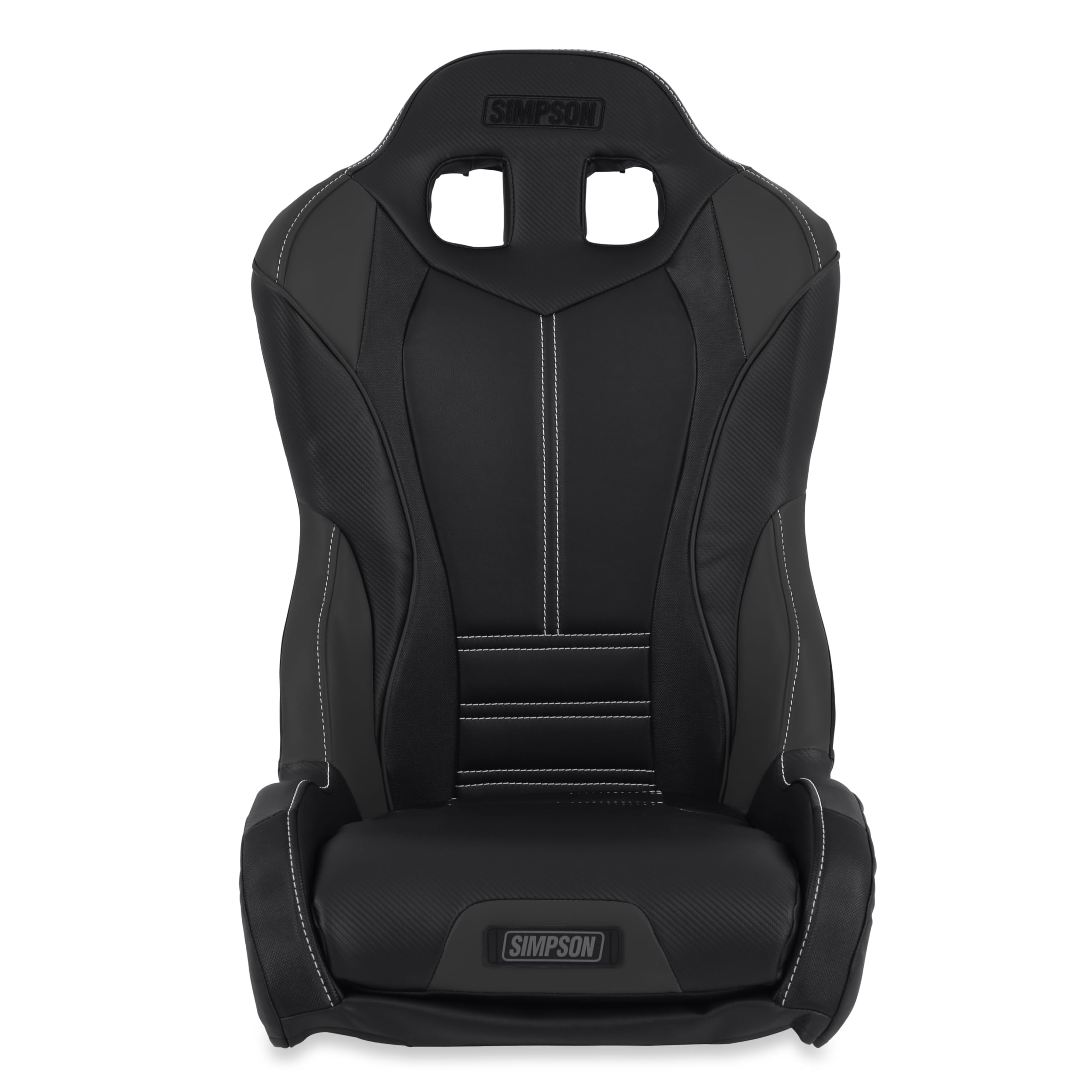 Black/Black Simpson Racing 107-304 Pro Sport UTV Seat