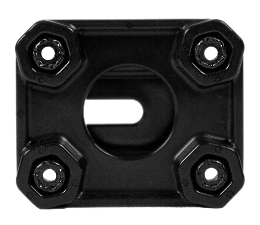 MightyMount II YakAttack with FullBack Backing Plate | Low Profile Kayak Accessory Mount with Hardware | Compatible with LockNLoad Rod Holders, Fish Finder Mounts & T-Bolt Accessories | Made in USA