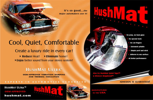 HushMat Sound and Thermal Insulation Kit 693504 (2002-2008 Nissan 350Z Coupe - Trunk)