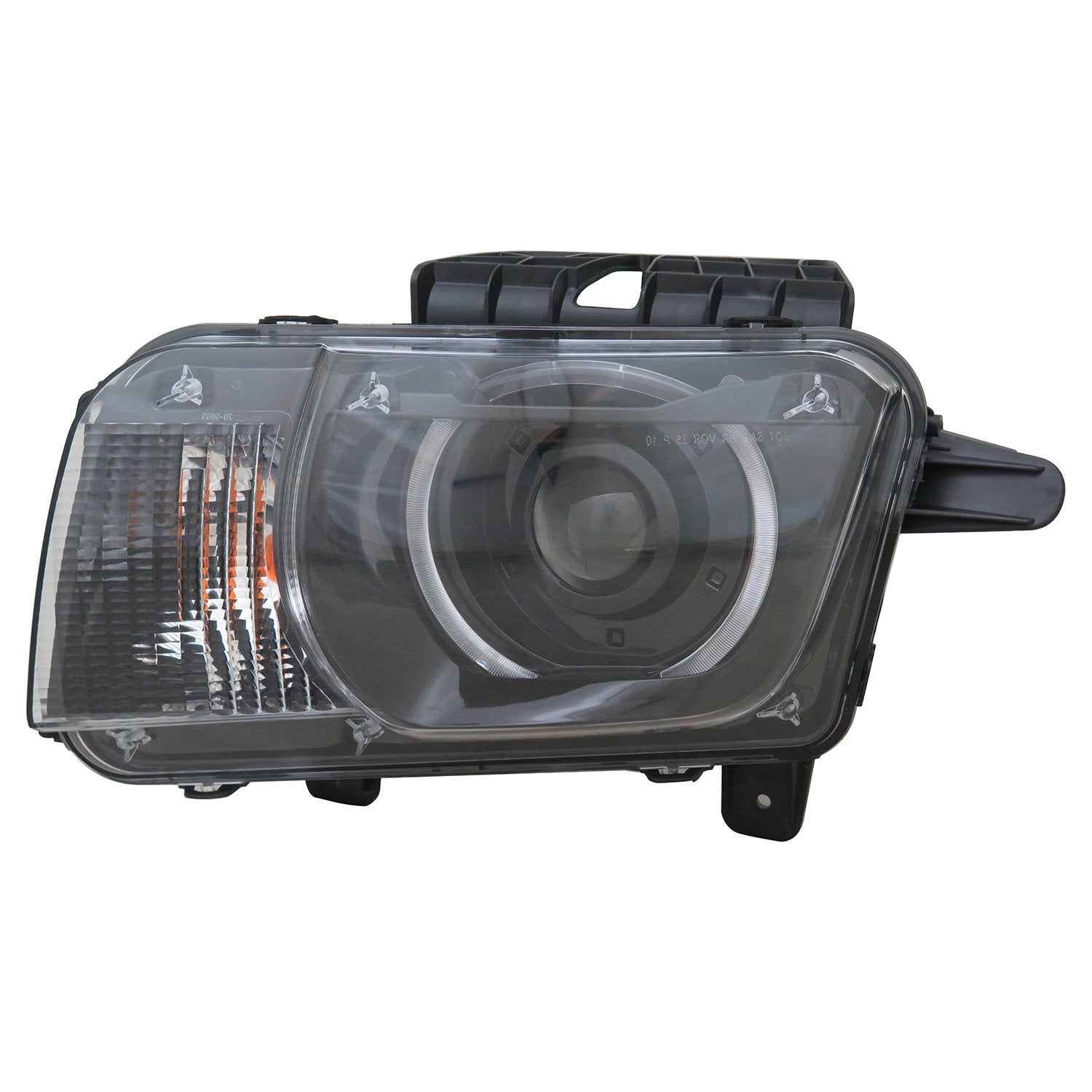 Left TYC Headlight Assembly Compatible with 2010-2013 Chevrolet Camaro