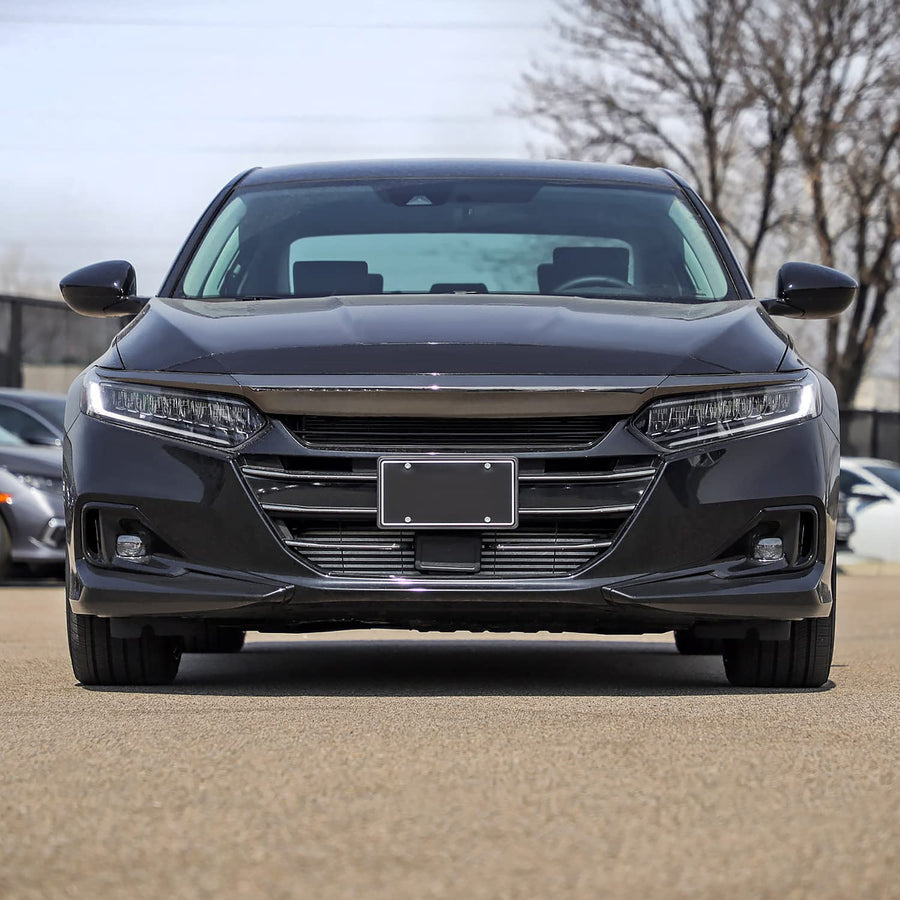 Chrome LED Fog Lights Spec-D Tuning + Bezel + Switch Compatible with 2021-2022 Honda Accord 4Dr Sedan, Left + Right Pair Assembly