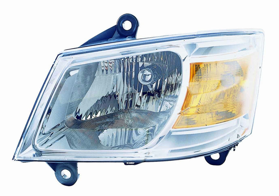 DEPO Automotive ACK for Dodge Caravan 08-10 Headlight LH Driver Side Replaces OEM: 5113333AD Partslink: CH2502191
