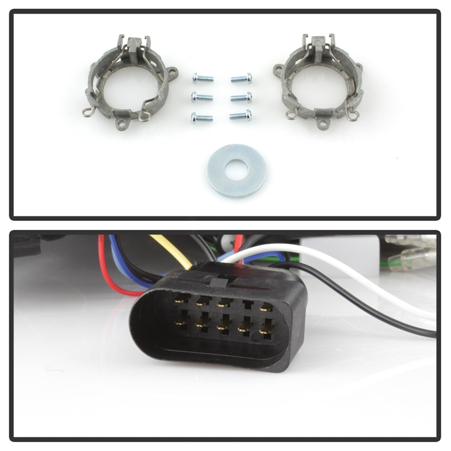 Headlights Spyder Signature (PRO-YD-AA405-DRL-BK)