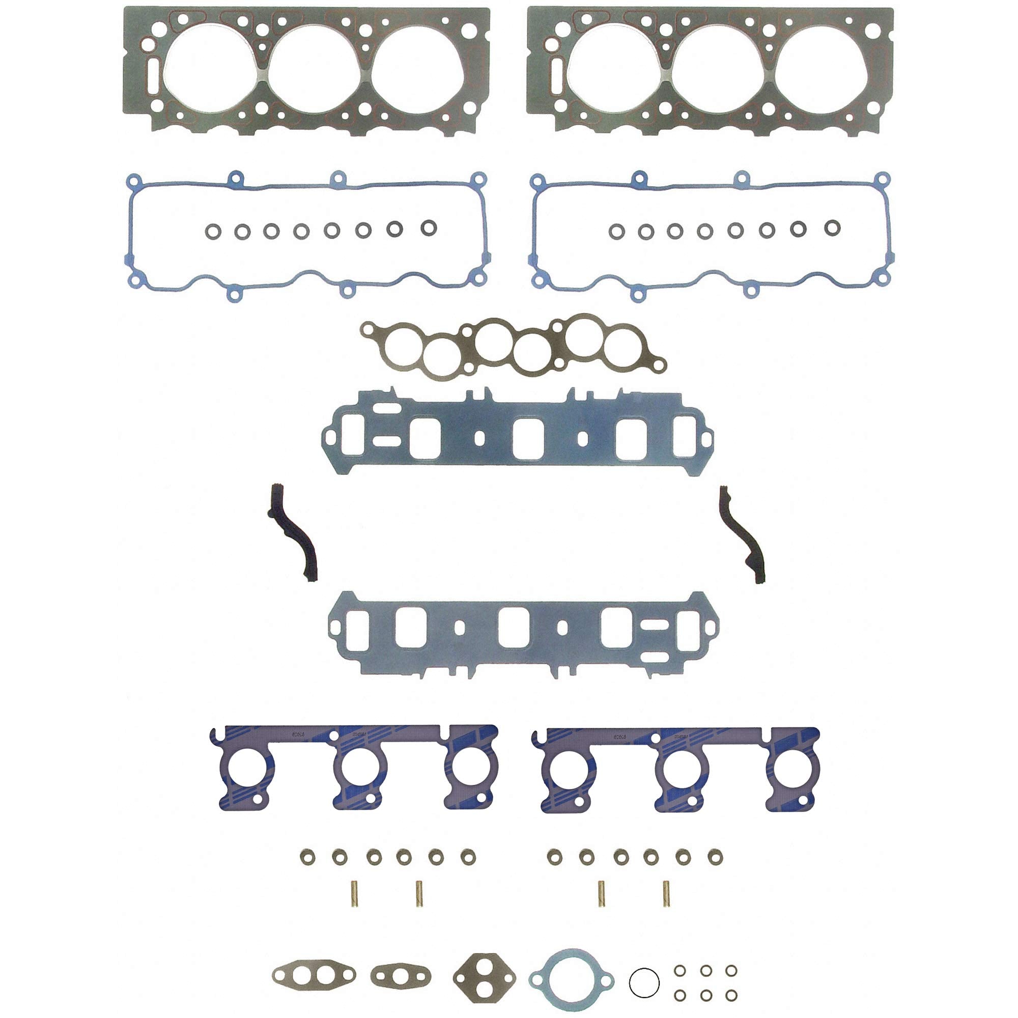 Engine Cylinder Head Gasket Set FEL-PRO HS 9902 PT-3 for Ford Ranger