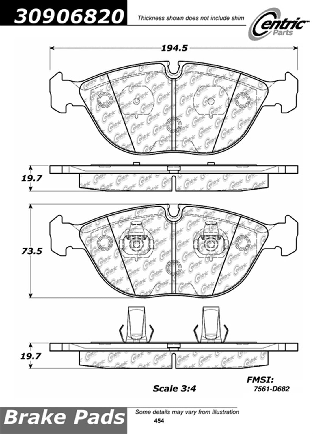 Brake Pad Disc