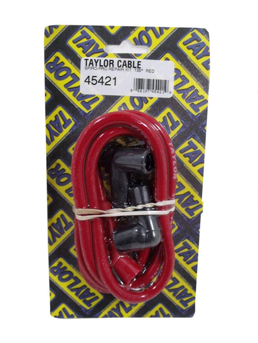 8mm Spiro-Pro Taylor Cable 45421 Red Spark Plug and Coil Wire Repair Kit