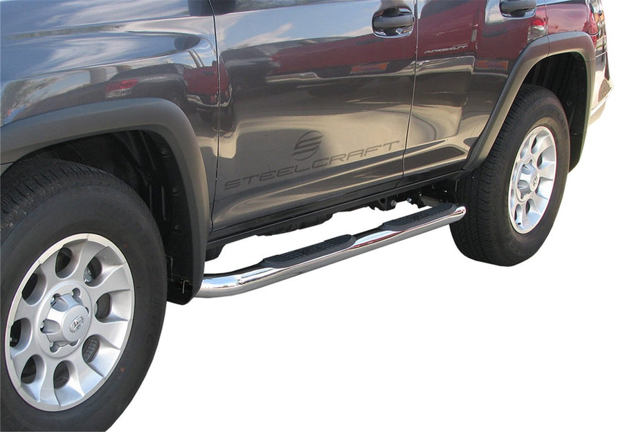 3 in. Round Side Bar Steelcraft 233900 Black Powdercoat 3 in. Round Side Bar