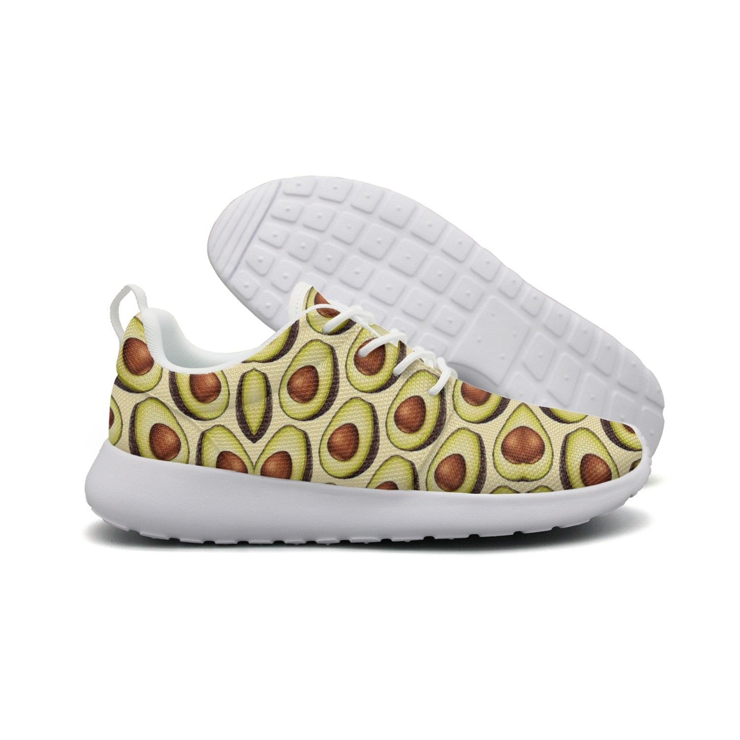 Women's Love Avocados Athletic Running Shoe