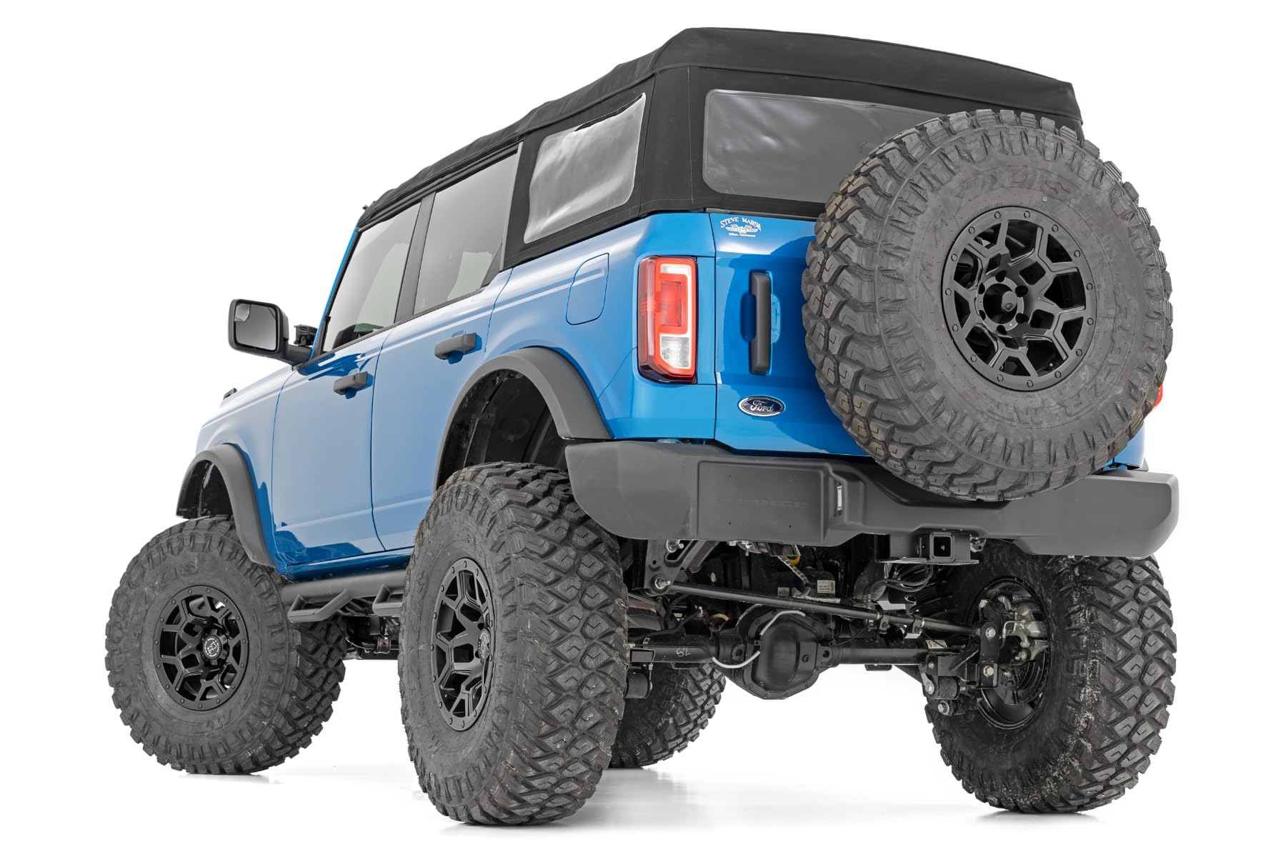 Forged Adjustable Rear Track Bar Rough Country for Ford Bronco (2021-2025) with 0-7" Lift
