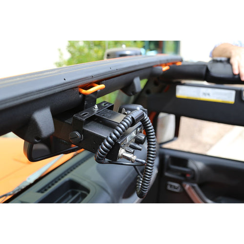 Radio Mounting Bracket, Rugged Ridge CB | 11503.95 | Fits 2007-2018 Jeep Wrangler JK