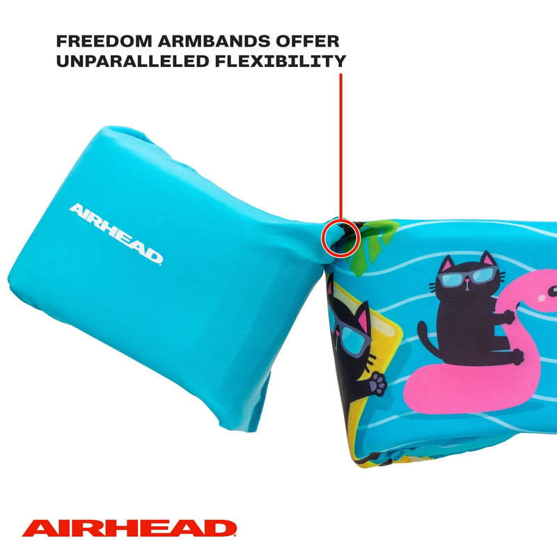 Airhead Classic Water Otter Life Jacket, Flotation Devices for Kids, Floating Cats
