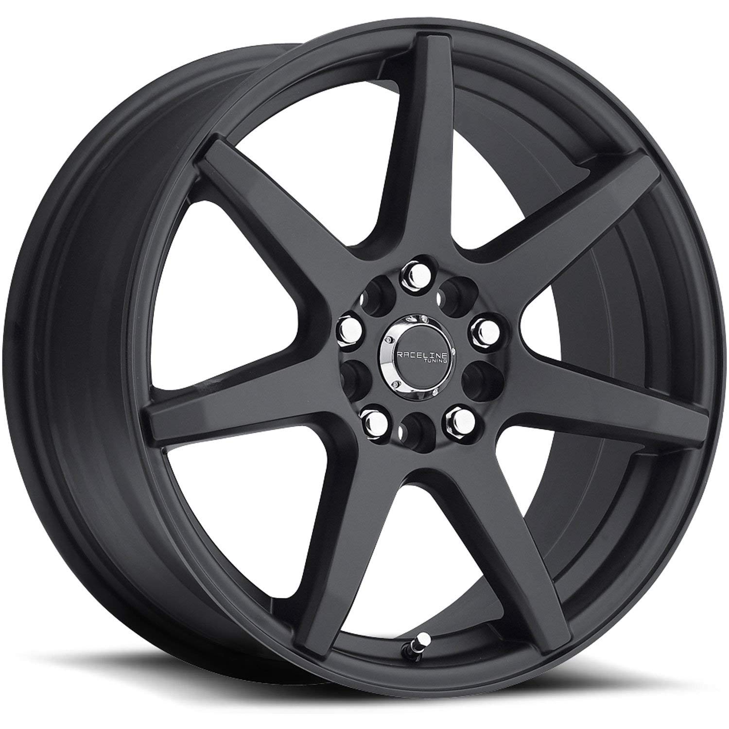 Raceline Evo Rims Black 17X7.5 5X112/5X120 +40mm
