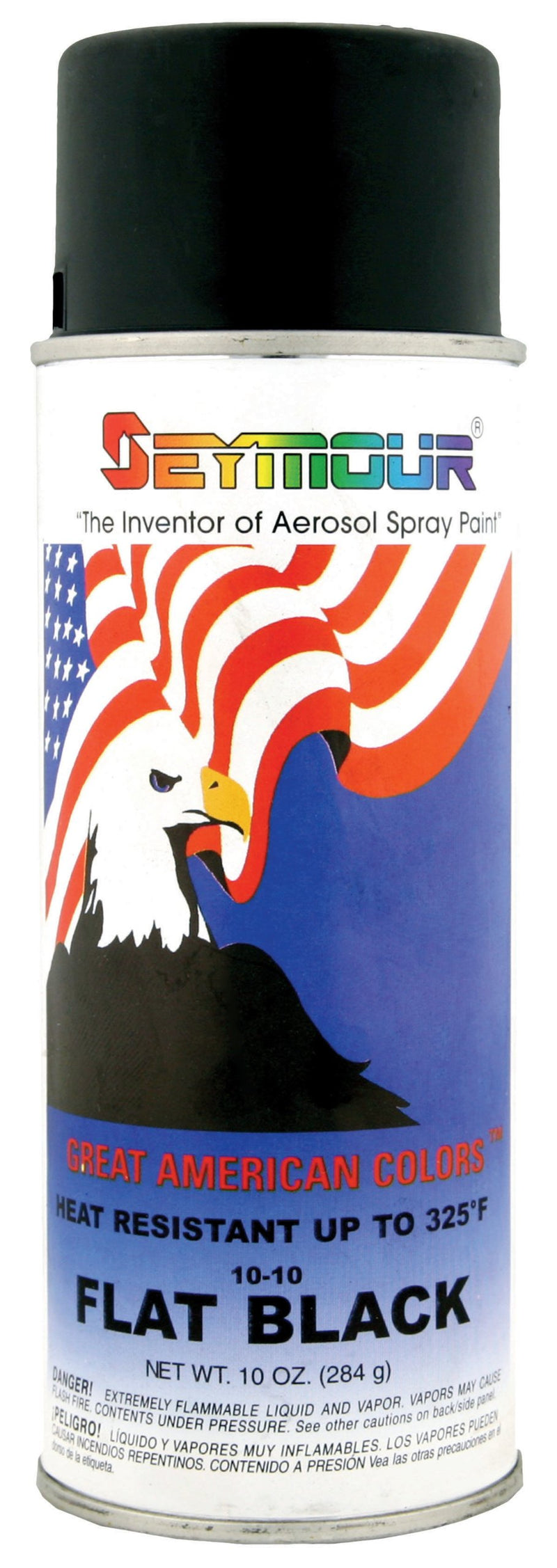 Flat Black Install Bay Spray Paint 10 Ounce- IBSPFBK