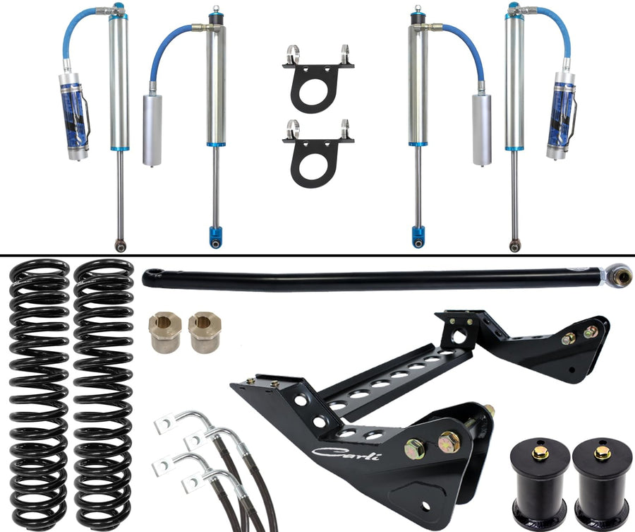 Pintop Carli Suspension System, Base, 4.5” Lift, 2011-16 Ford F250/F350, Diesel
